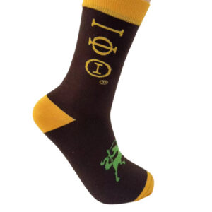 Iota Phi Theta Brown Dress Sock